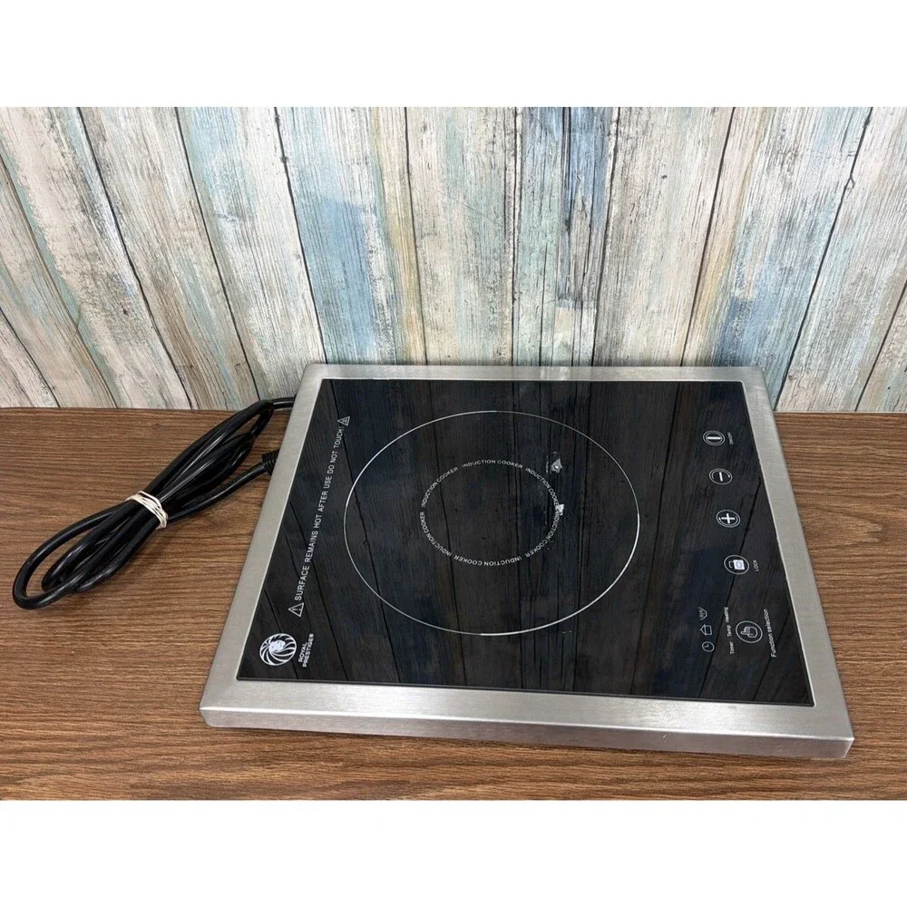 Royal Prestige PR1037 Portable Induction Cooktop SS-2014 1800W Touch Control